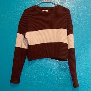 Stripe Crewneck sweater women